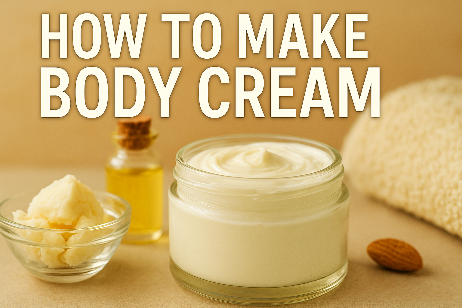 The Hidden Secret Behind How to Make Body Cream That Feels Luxury (Most People Don’t Know This Yet)