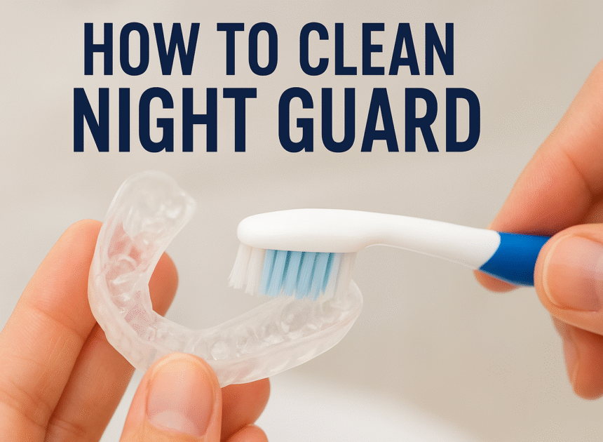 How To Clean Night Guard The Right Way So Your Mouth Stays Safe Every Single Night