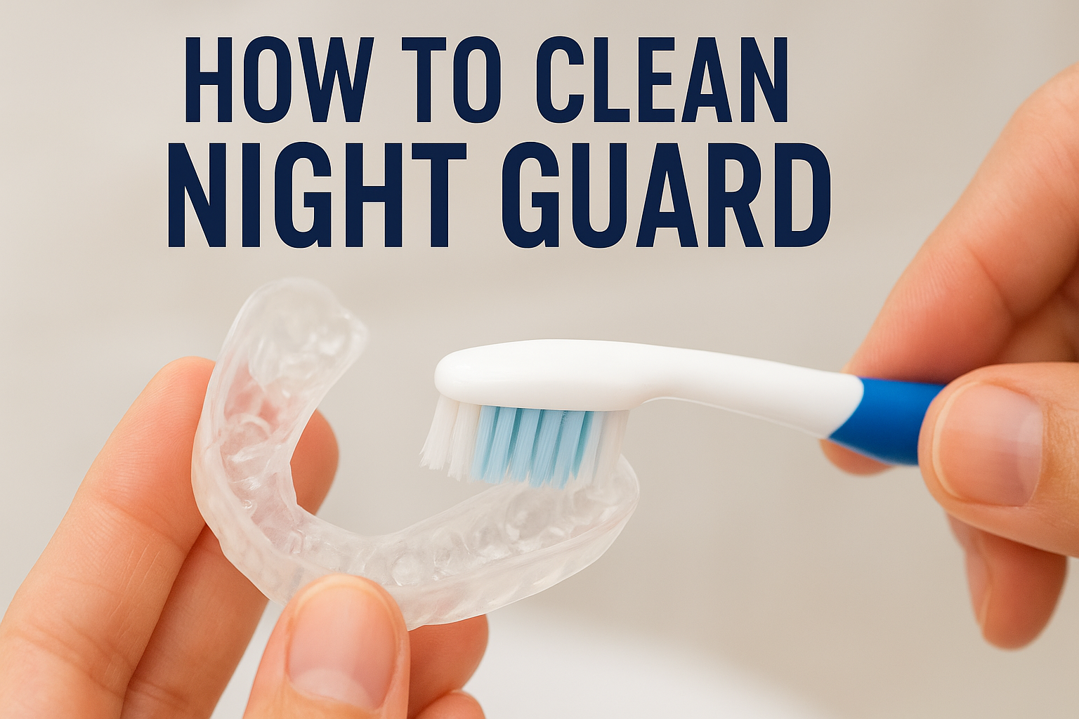 How To Clean Night Guard The Right Way So Your Mouth Stays Safe Every Single Night